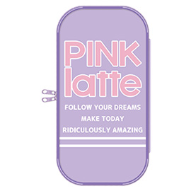 Pink Latte ピンクラテ ペンポーチ ロゴ 学研ステイフル