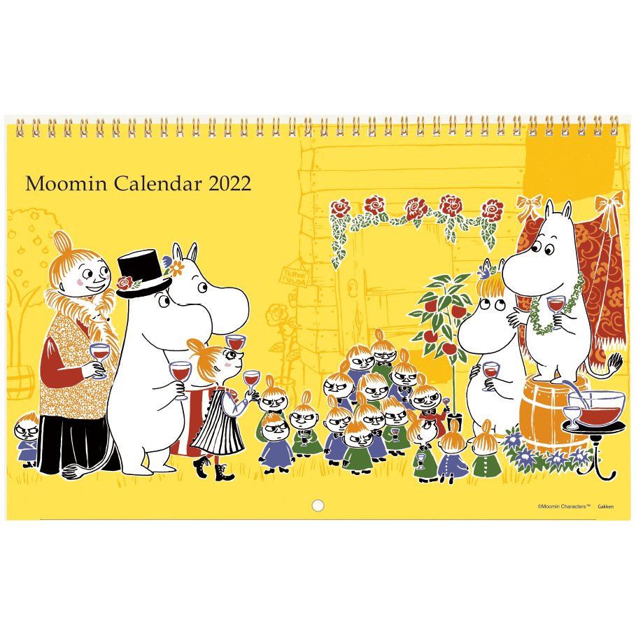 Moomin ムーミンリングカレンダー 学研ステイフル